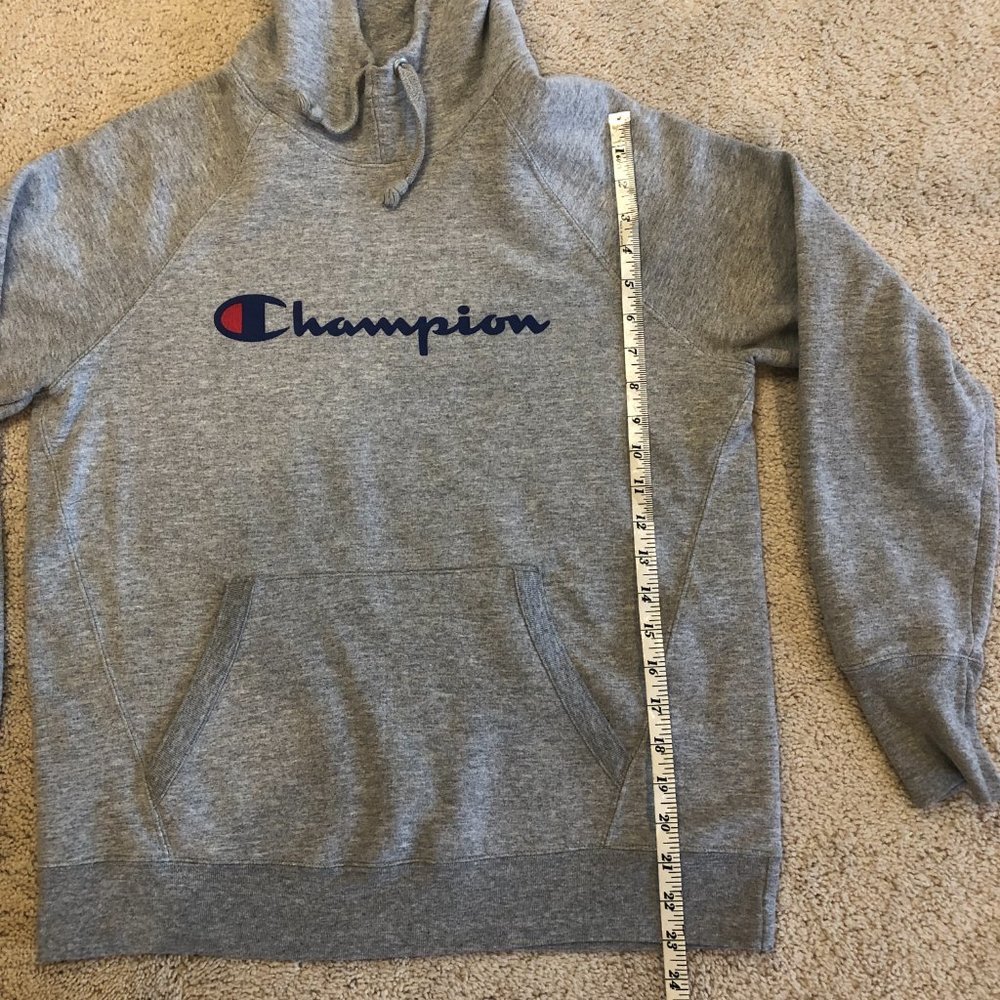 Women's Champion Gray Hoodie Sweatshirt - Picture 10 of 11